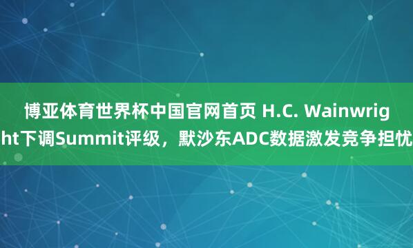 博亚体育世界杯中国官网首页 H.C. Wainwright下调Summit评级,默沙东ADC数据激发竞争担忧